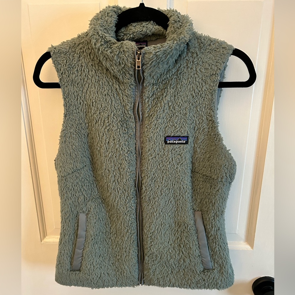 Patagonia Los Gatos Vest Size XS Women’s Full Zip Up in light green